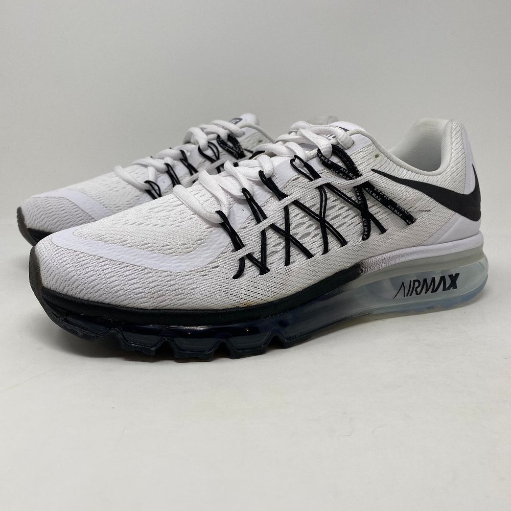 Nike Womens Shox Enigma SP Black Lace Up Round Toe Low Top Sneaker Shoes Size 5